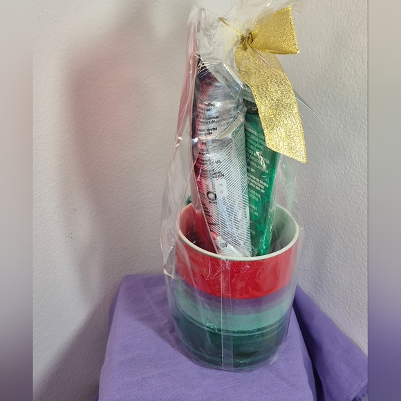 Starbucks 2021 Holiday Gift Set Coffee Hot Cocoa & 15 oz Brushstroke Mug New - Picture 4 of 9